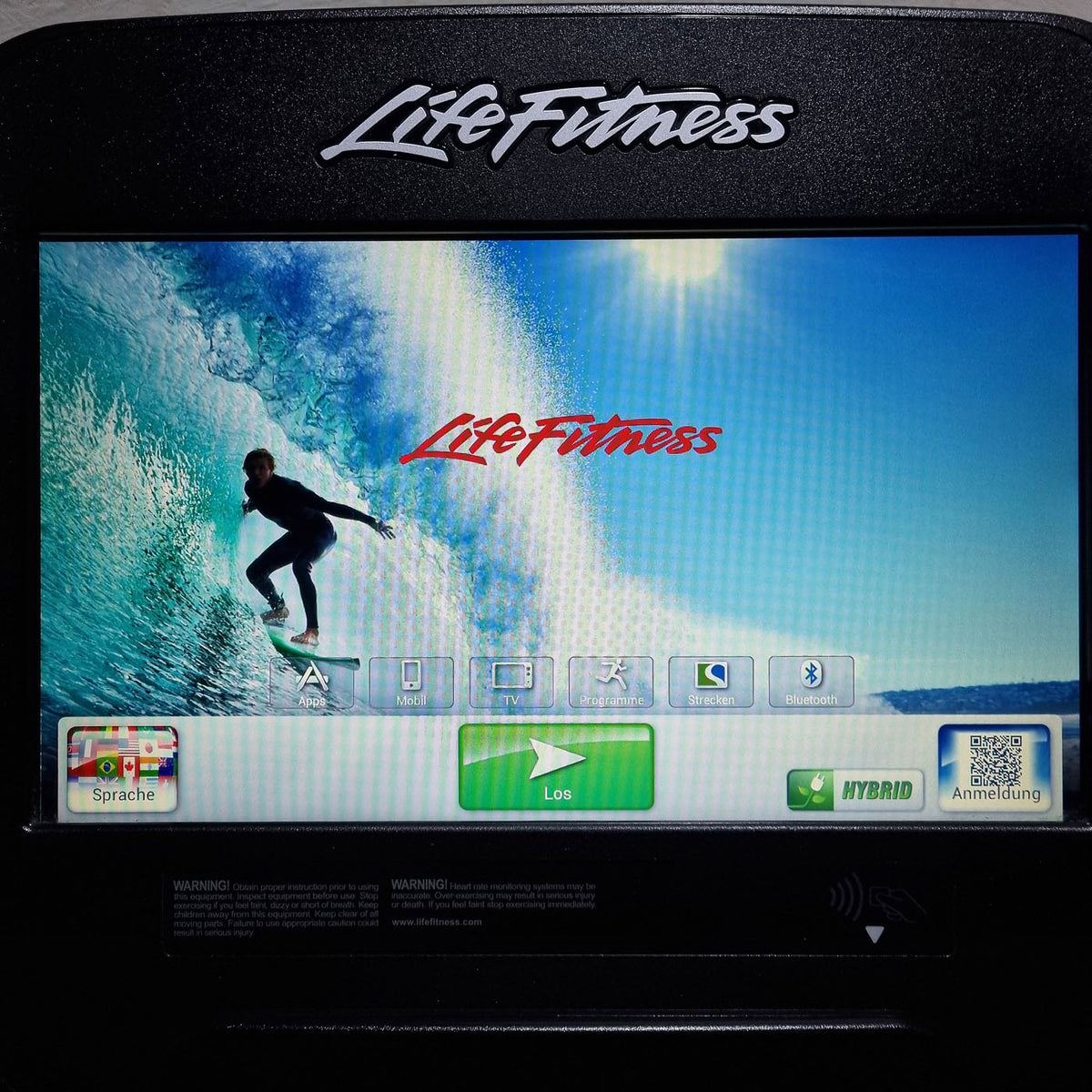 Life Fitness FlexStrider Trainer, Cross Trainer with Variable Stride Length, Discover SE Touch Display Console, Elevation Series, Used - Refurbished Condition