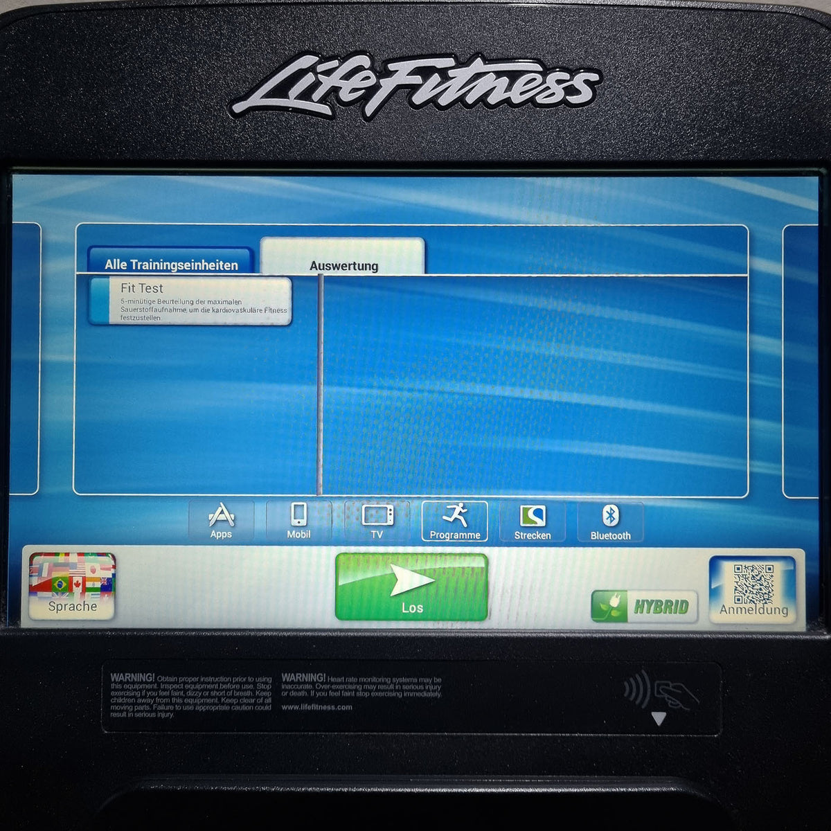 Life Fitness FlexStrider Trainer, Cross Trainer with Variable Stride Length, Discover SE Touch Display Console, Elevation Series, Used - Refurbished Condition