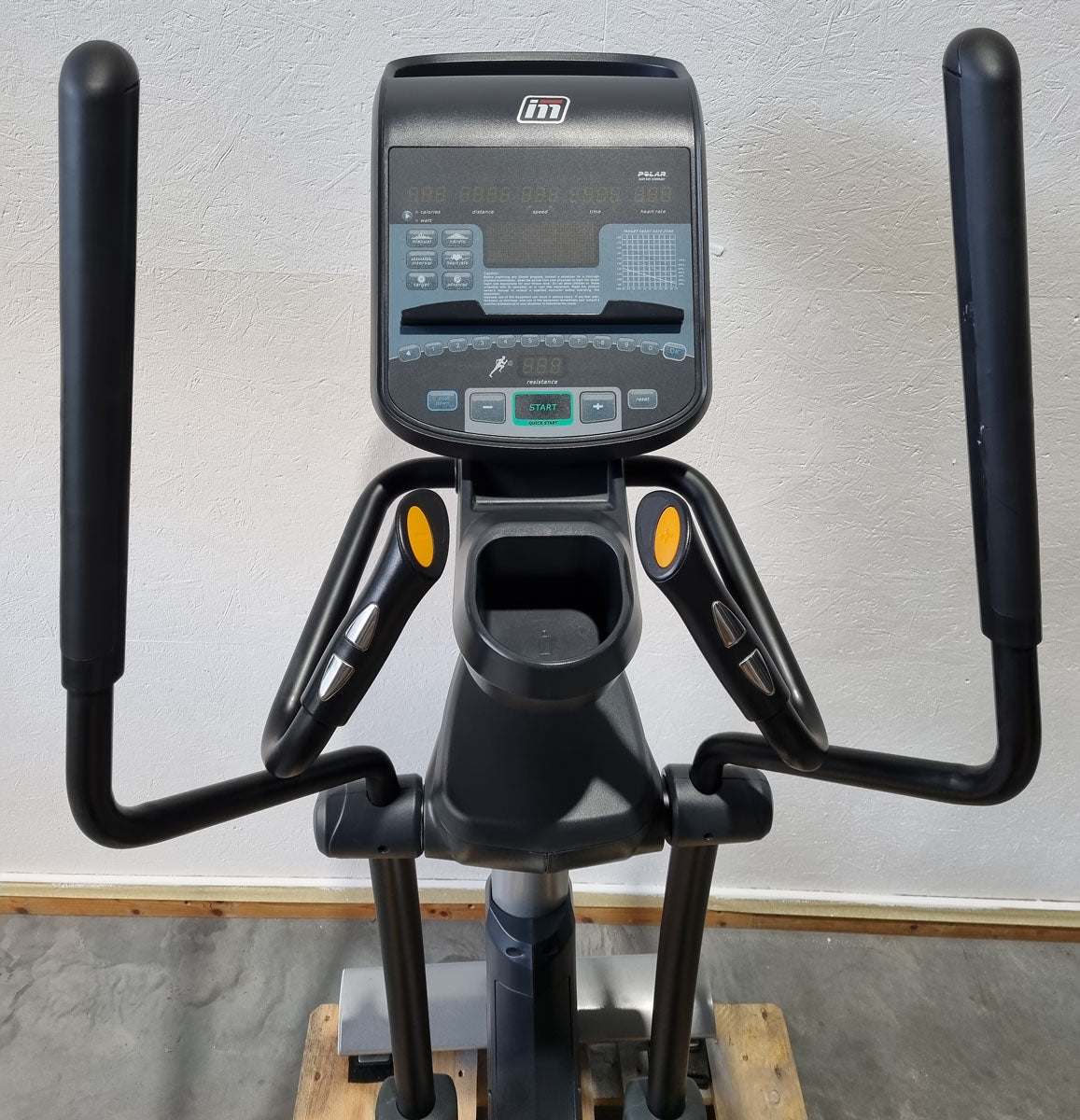 Impulse Fitness Crosstrainer RE700 with LED console, used - refurbished condition