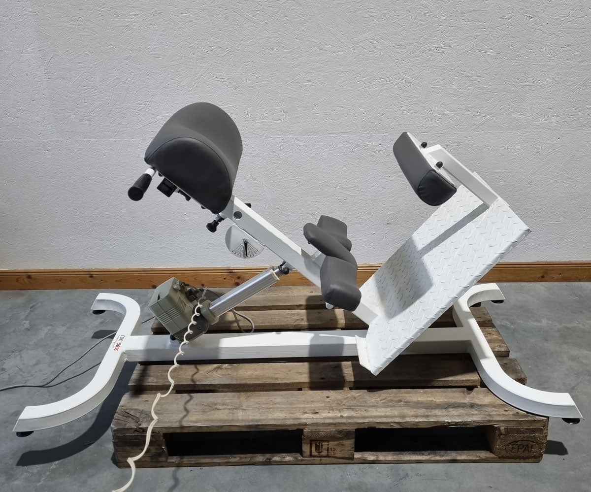 Proxomed Compass MTT Rückentrainer Kombi, Hyperextension, Rückenstrecker, elektrisch verstellbar, Rumpfmuskeltrainer, gebraucht - überholter Zustand