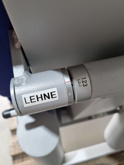 Frei Genius Eco Beinstrecker verstellbar, Kniestrecker, Leg Extension, Rahmenfarbe Silber, gebraucht - überholter Zustand