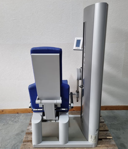 Frei Genius Eco Beinstrecker verstellbar, Kniestrecker, Leg Extension, Rahmenfarbe Silber, gebraucht - überholter Zustand