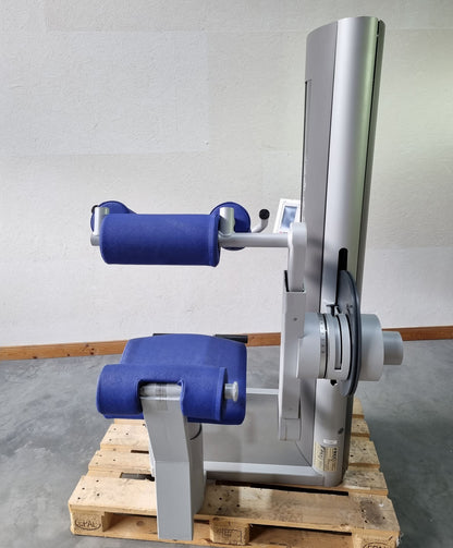 Frei Genius Eco Bauchtrainer Abdominal, Bauchmuskelmaschine, Abs Crunch, Rahmenfarbe Silber, gebraucht - überholter Zustand