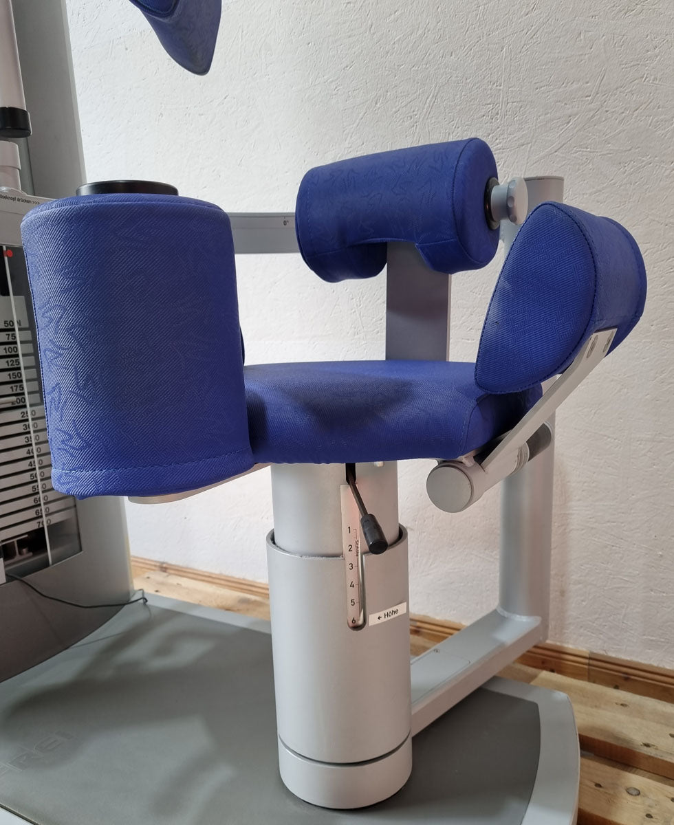 Frei Genius Eco Rumpfrotator, Rotary Torso, Rotationsmaschine, MPG, Twister, seitliche Bauchmuskeln, Rahmenfarbe Silber, gebraucht - überholter Zustand
