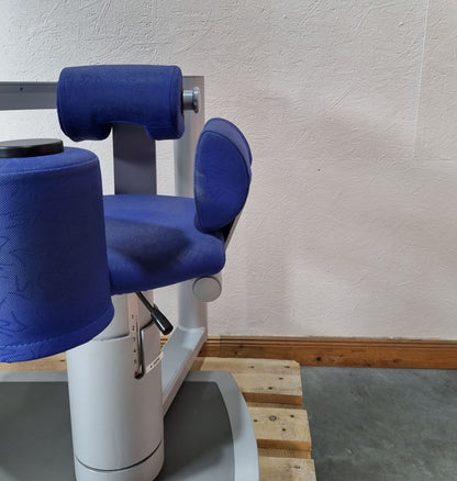 Frei Genius Eco Rumpfrotator, Rotary Torso, Rotationsmaschine, MPG, Twister, seitliche Bauchmuskeln, Rahmenfarbe Silber, gebraucht - überholter Zustand