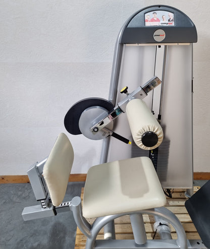 Proxomed Compass 530 Rückenflexion, Bauchmaschine, Rückenbeuger, Abdominal Crunch, MPG, Reha, Rahmenfarbe Silber, gebraucht - überholter Zustand