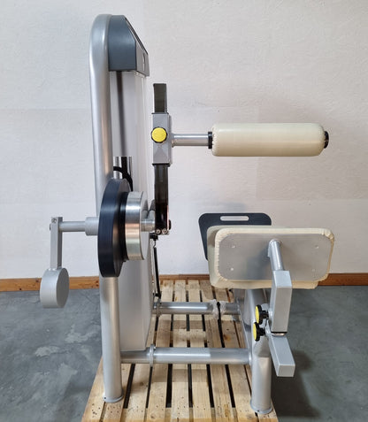 Proxomed Compass 530 Rückenflexion, Bauchmaschine, Rückenbeuger, Abdominal Crunch, MPG, Reha, Rahmenfarbe Silber, gebraucht - überholter Zustand