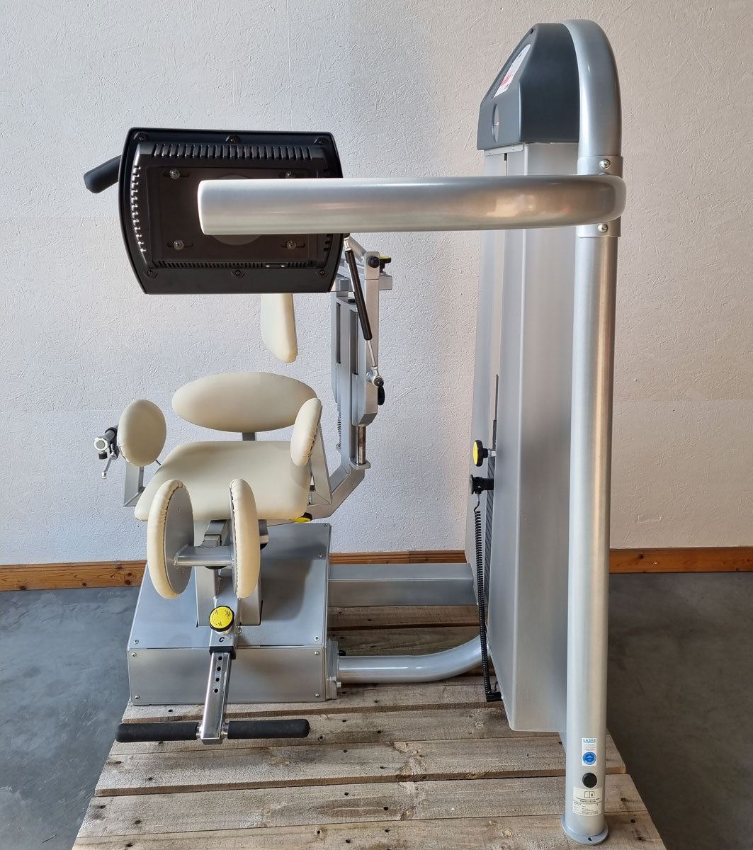 Proxomed Compass 530 Rumpfrotator, Rotator, Rotationsmaschine, Twister, Rotary Torso, seitliche Bauchmuskeln, MPG, Reha, Rahmenfarbe Silber, gebraucht - überholter Zustand