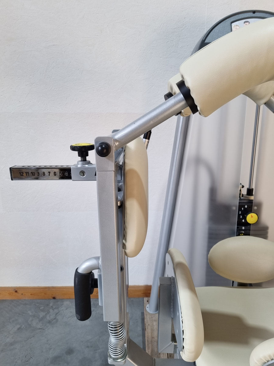 Proxomed Compass 530 Rumpfrotator, Rotator, Rotationsmaschine, Twister, Rotary Torso, seitliche Bauchmuskeln, MPG, Reha, Rahmenfarbe Silber, gebraucht - überholter Zustand