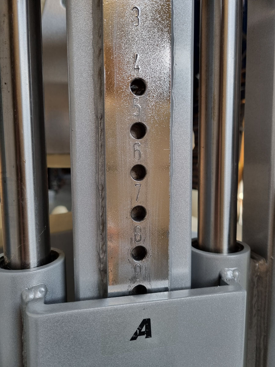 Proxomed Compass 530 Rumpfrotator, Rotator, Rotationsmaschine, Twister, Rotary Torso, seitliche Bauchmuskeln, MPG, Reha, Rahmenfarbe Silber, gebraucht - überholter Zustand