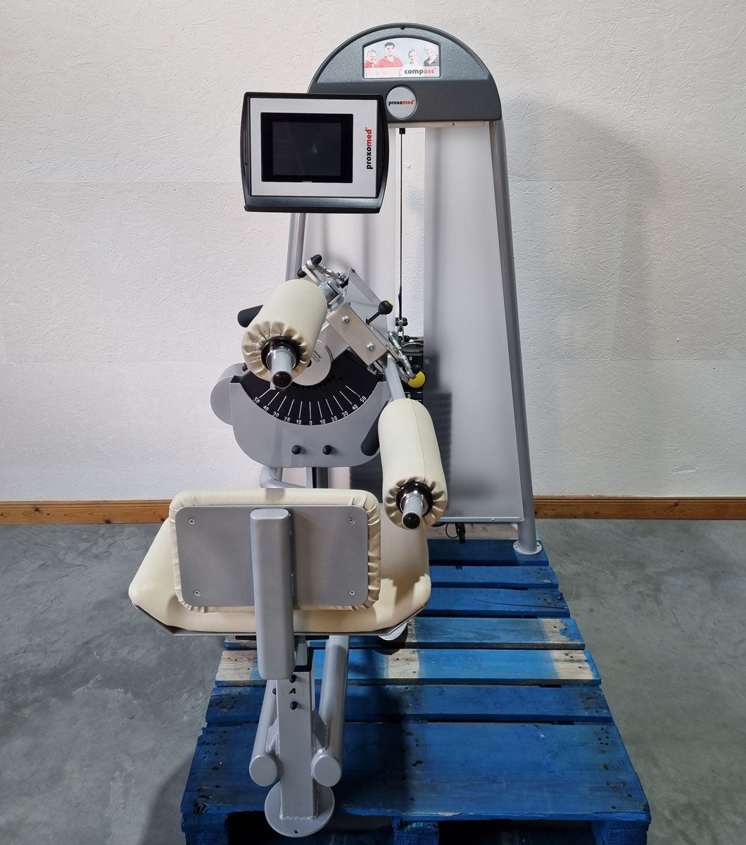 Proxomed Compass 530 Lateralflexion, Seitneige-Maschine, MPG, Reha, Rahmenfarbe Silber, gebraucht - überholter Zustand