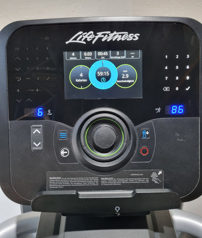 Life Fitness FlexStrider Trainer, Crosstrainer mit variabler Schrittlänge, Elevation Series, Explore Konsole, gebraucht - überholter Zustand