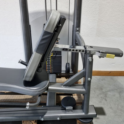 Impulse Fitness Beinpresse horizontal, Rahmenfarbe Grau-Anthrazit, gebrauchter - überholter Zustand