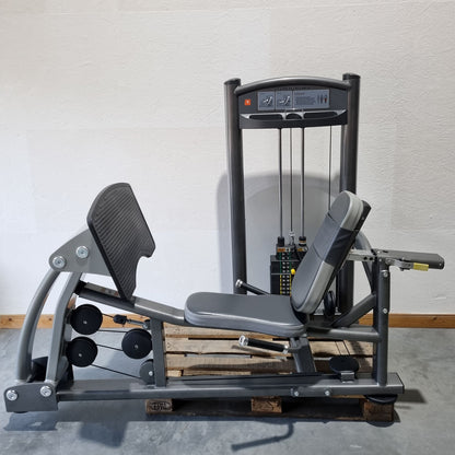 Impulse Fitness Beinpresse horizontal, Rahmenfarbe Grau-Anthrazit, gebrauchter - überholter Zustand