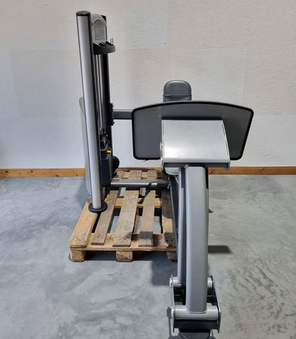Impulse Fitness Beinpresse horizontal, Rahmenfarbe Grau-Anthrazit, gebrauchter - überholter Zustand