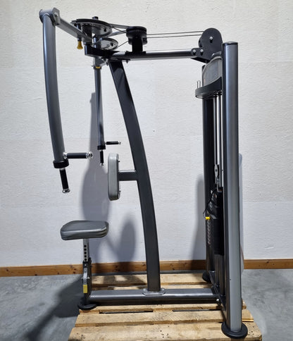 Impulse Fitness Butterfly und Butterfly Reverse 2 in 1 Kombimaschine, Pec Fly and Lat-Press-Back Machine, Rahmenfarbe Grau-Anthrazit, Polsterfarbe Grau-Anthrazit, gebraucht - überholter Zustand