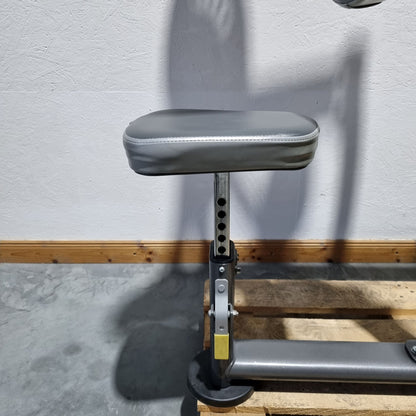 Impulse Fitness Butterfly und Butterfly Reverse 2 in 1 Kombimaschine, Pec Fly and Lat-Press-Back Machine, Rahmenfarbe Grau-Anthrazit, Polsterfarbe Grau-Anthrazit, gebraucht - überholter Zustand