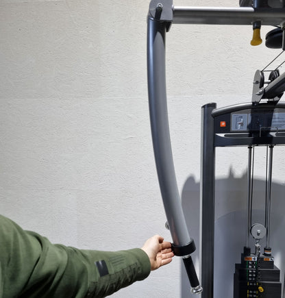 Impulse Fitness Butterfly und Butterfly Reverse 2 in 1 Kombimaschine, Pec Fly and Lat-Press-Back Machine, Rahmenfarbe Grau-Anthrazit, Polsterfarbe Grau-Anthrazit, gebraucht - überholter Zustand