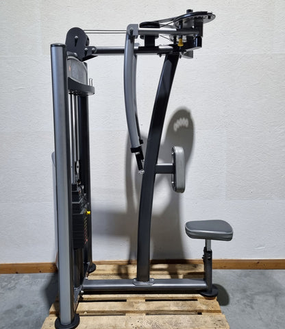 Impulse Fitness Butterfly und Butterfly Reverse 2 in 1 Kombimaschine, Pec Fly and Lat-Press-Back Machine, Rahmenfarbe Grau-Anthrazit, Polsterfarbe Grau-Anthrazit, gebraucht - überholter Zustand