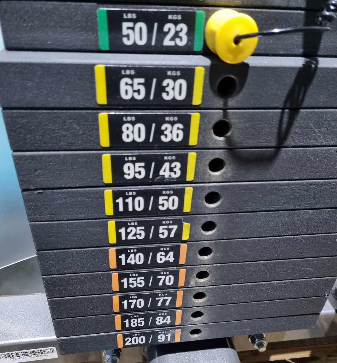 Impulse Fitness Butterfly und Butterfly Reverse 2 in 1 Kombimaschine, Pec Fly and Lat-Press-Back Machine, Rahmenfarbe Grau-Anthrazit, Polsterfarbe Grau-Anthrazit, gebraucht - überholter Zustand