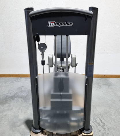 Impulse Fitness Abductors and Adductors 2 in 1 Combination Machine - Hip Abduction and Hip Adduction, frame color gray-anthracite, used - refurbished condition
