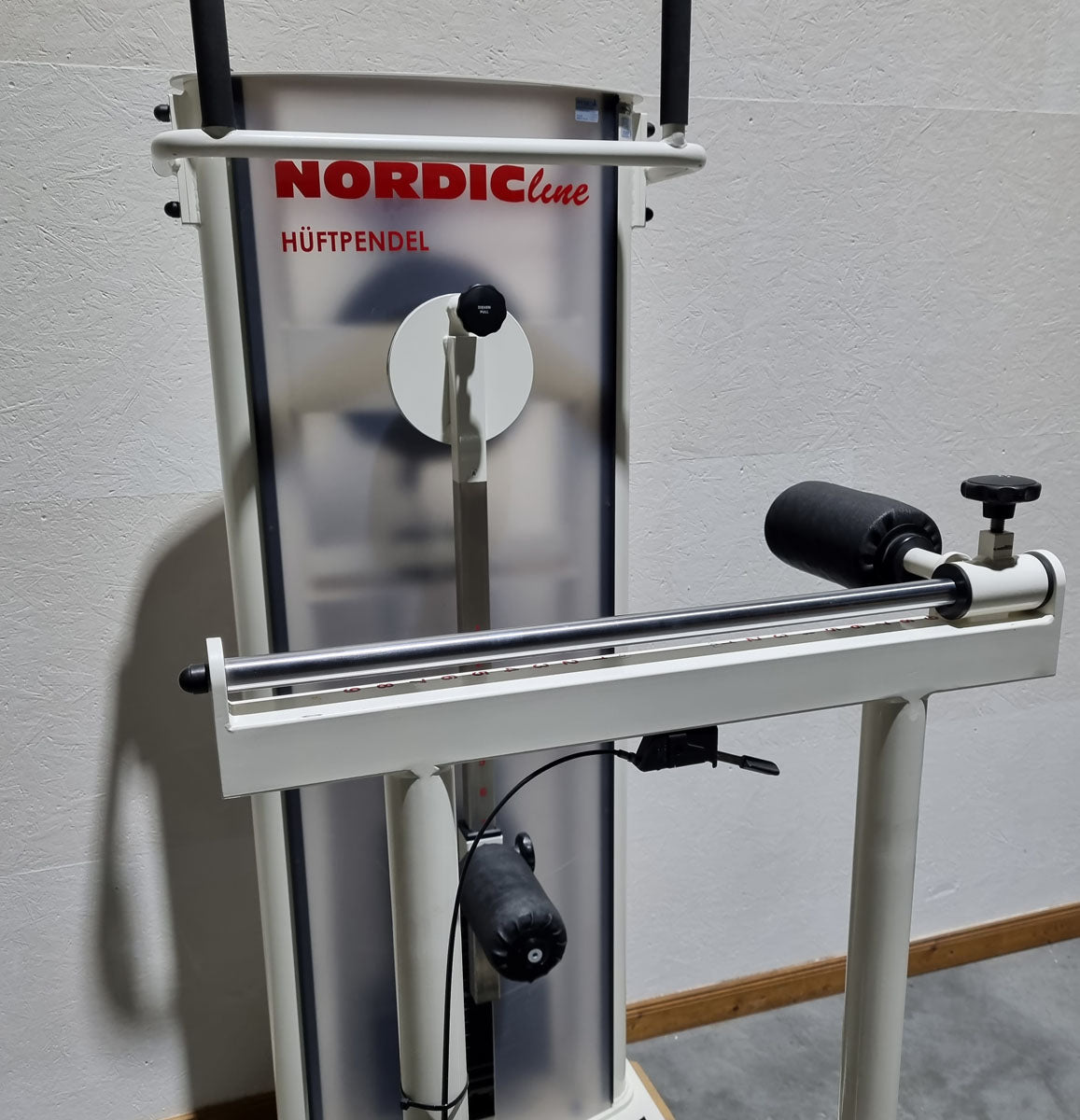 Pego Sport NordicLine hip pendulum, Multi Total Hip, kick machine, hip machine, MPG, frame color white, used - refurbished condition