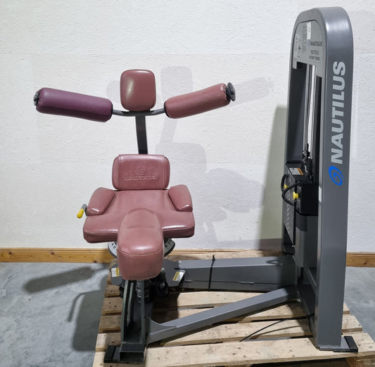 Nautilus Nitro Rotary Torso, Rotationsmaschine, Twister, Rumpfrotator, Rahmenfarbe Anthrazit - gebraucht - überholter Zustand