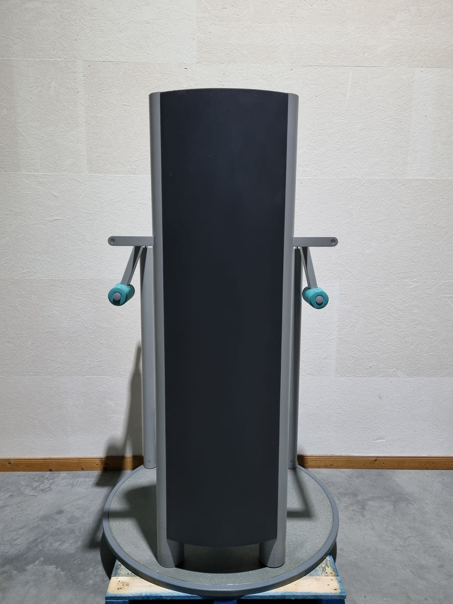 Frei Genius Hüftmaschine, Hüftpendel, Multi Hip, Kickmaschine, Total Hip auch für Ab-Adduktoren Training nutzbar, Rahmenfarbe Silber - gebraucht - überholter Zustand
