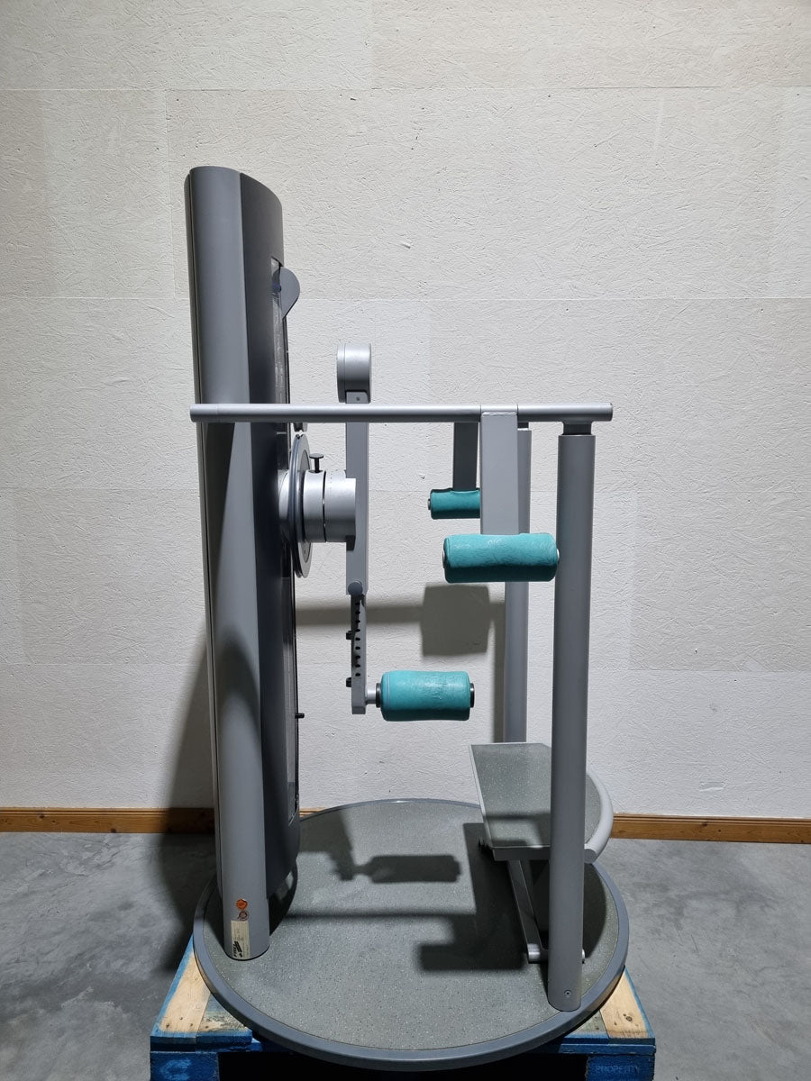 Frei Genius Hüftmaschine, Hüftpendel, Multi Hip, Kickmaschine, Total Hip auch für Ab-Adduktoren Training nutzbar, Rahmenfarbe Silber - gebraucht - überholter Zustand