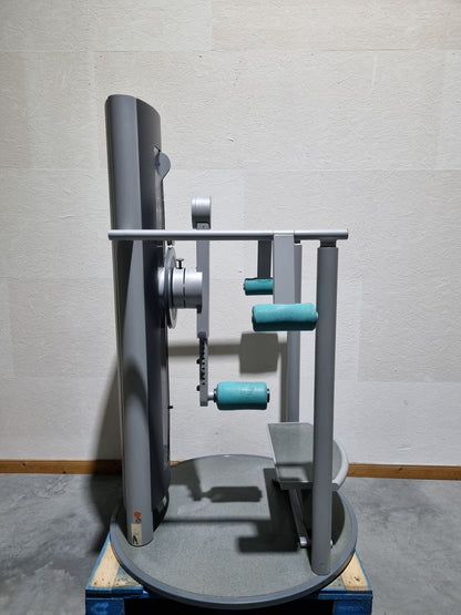 Frei Genius Hüftmaschine, Hüftpendel, Multi Hip, Kickmaschine, Total Hip auch für Ab-Adduktoren Training nutzbar, Rahmenfarbe Silber - gebraucht - überholter Zustand
