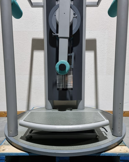 Frei Genius Hüftmaschine, Hüftpendel, Multi Hip, Kickmaschine, Total Hip auch für Ab-Adduktoren Training nutzbar, Rahmenfarbe Silber - gebraucht - überholter Zustand