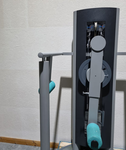 Frei Genius Hüftmaschine, Hüftpendel, Multi Hip, Kickmaschine, Total Hip auch für Ab-Adduktoren Training nutzbar, Rahmenfarbe Silber - gebraucht - überholter Zustand