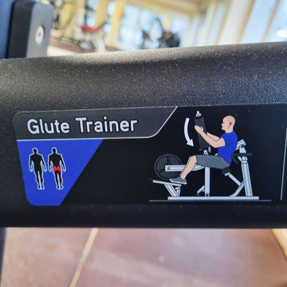Matrix Magnum Glute Trainer MG-PL78, Hip Thrust Maschine, Gluteusmaschine, Pomaschine für Gesäßtraining, Rahmenfarbe Schwarz, gebraucht - überholter Zustand