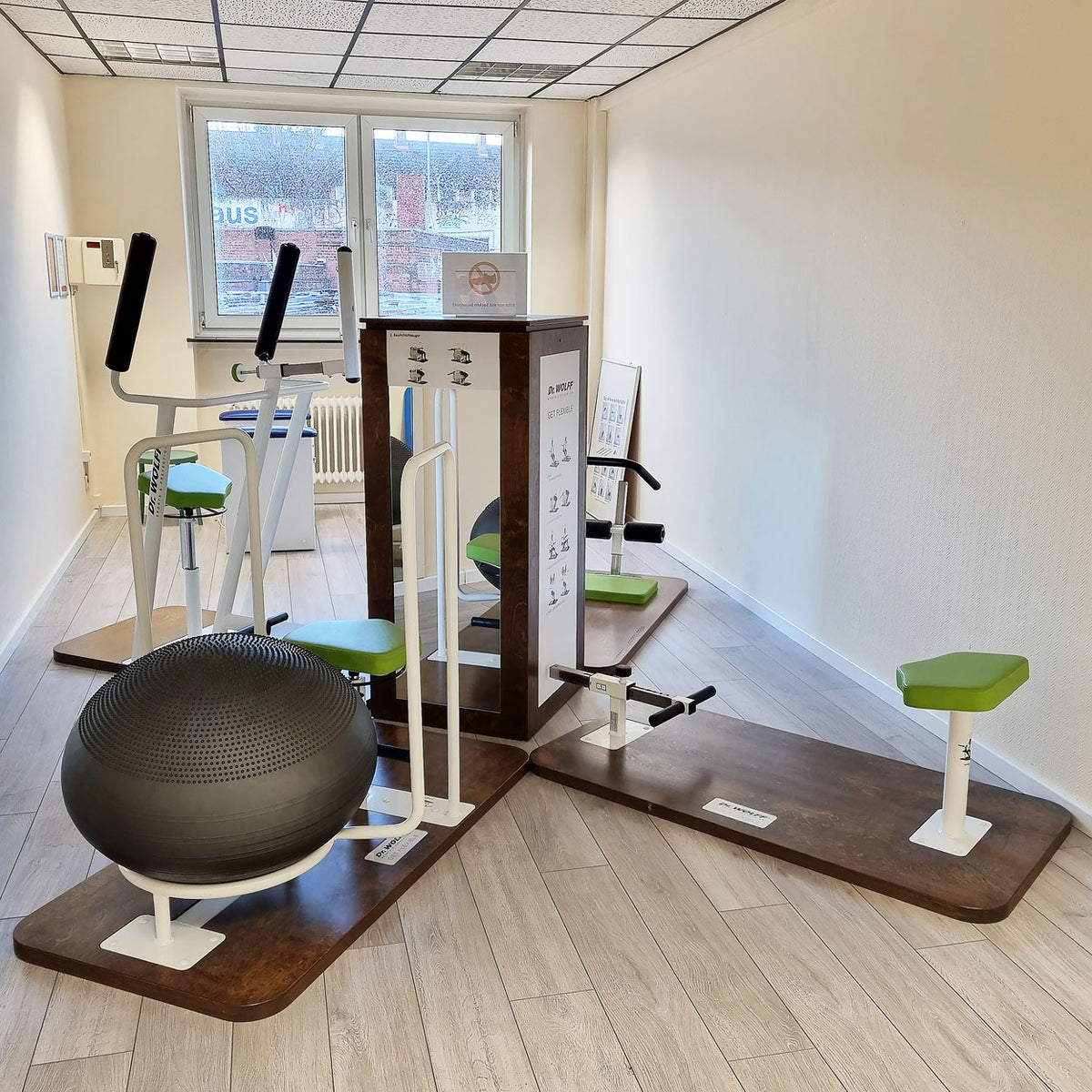 Dr. Wolff Get Flexible Zirkel, 4er Set Beweglichkeitstraining für Rücken und Gelenke, Beweglichkeitszirkel, Rückenzirkel zum dehnen, gebraucht - guter Zustand