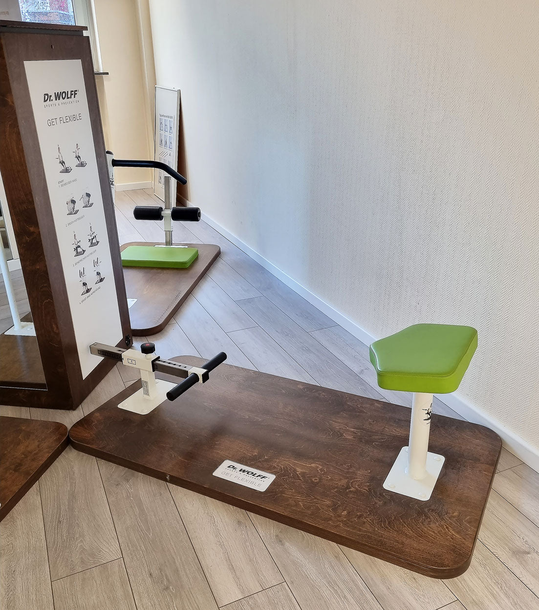 Dr. Wolff Get Flexible Zirkel, 4er Set Beweglichkeitstraining für Rücken und Gelenke, Beweglichkeitszirkel, Rückenzirkel zum dehnen, gebraucht - guter Zustand
