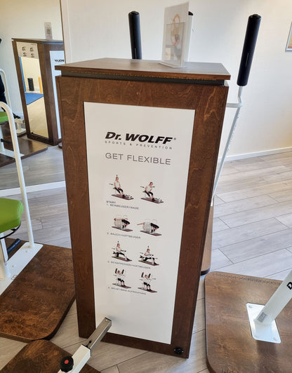 Dr. Wolff Get Flexible Zirkel, 4er Set Beweglichkeitstraining für Rücken und Gelenke, Beweglichkeitszirkel, Rückenzirkel zum dehnen, gebraucht - guter Zustand