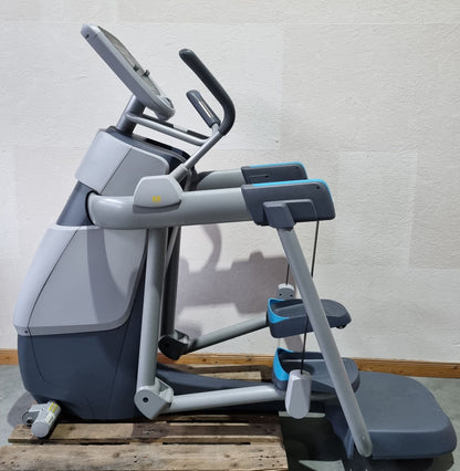 Precor AMT 835 Open Stride, New Model, P30 LED Console - Cross-trainer, Stepper, Elliptical 3 in 1 - used - refurbished condition
