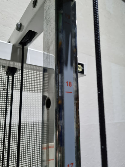 Technogym Ercoline Rehab, Kabelzug höhenverstellbar, Seilzug, Zugapparat 80kg, Rahmenfarbe Weiß, gebraucht - überholter Zustand