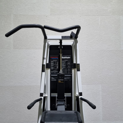 Stairmaster Gravitron 2000 AT Dip-Chin, Dip-Pull-Up Machine with Weight Support, White Frame, Used - Refurbished Condition