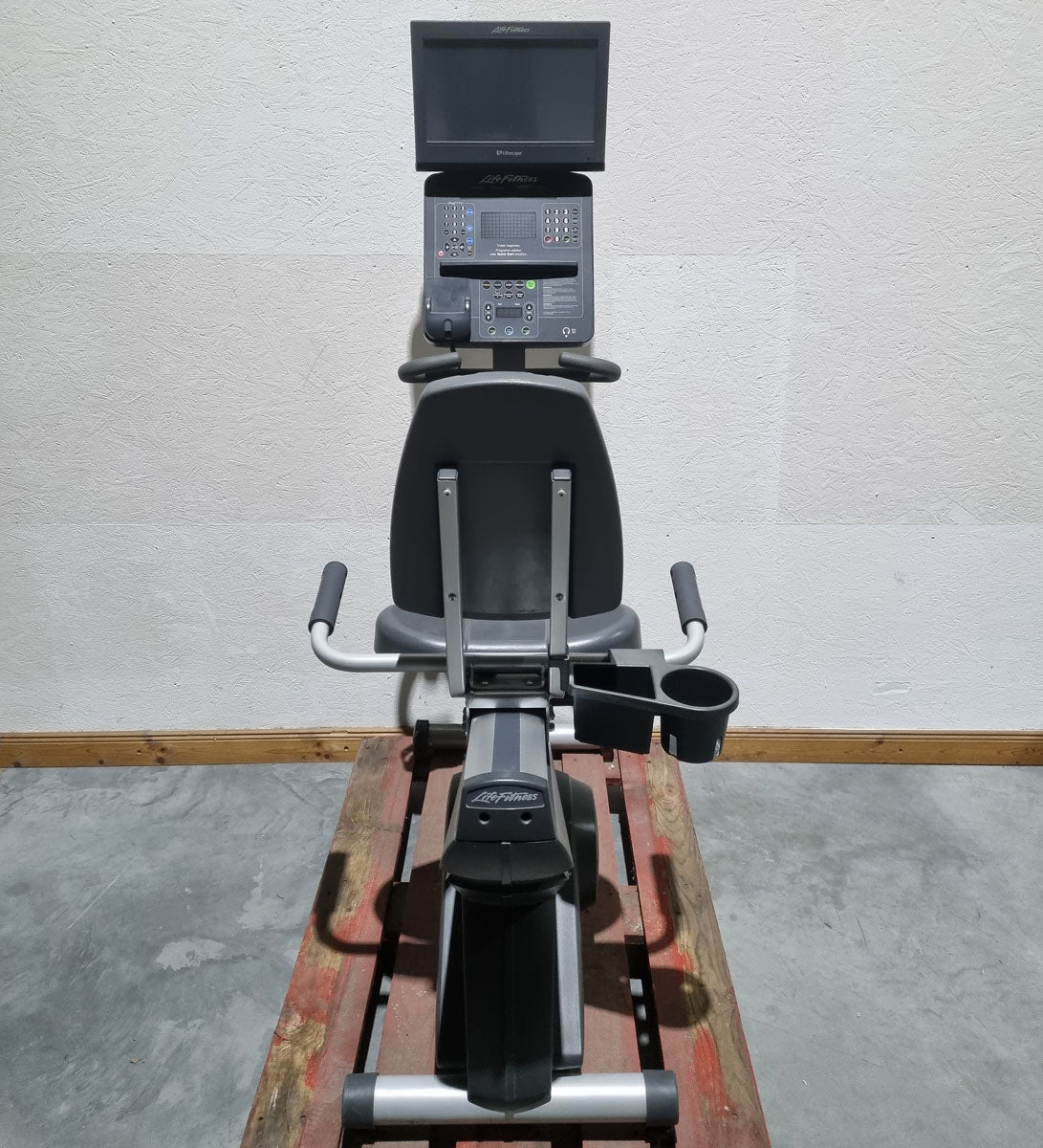 Life Fitness Recumbent, Liegeergometer, Integrity Serie, LED Konsole, gebraucht - überholter Zustand