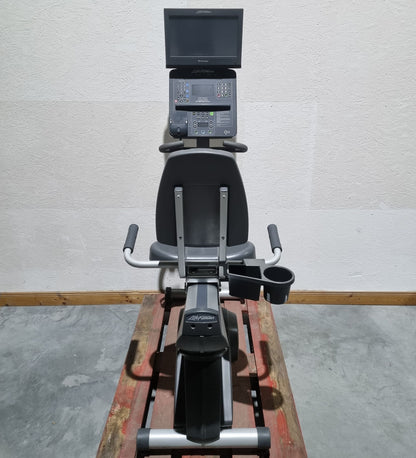 Life Fitness Recumbent, Liegeergometer, Integrity Serie, LED Konsole, gebraucht - überholter Zustand
