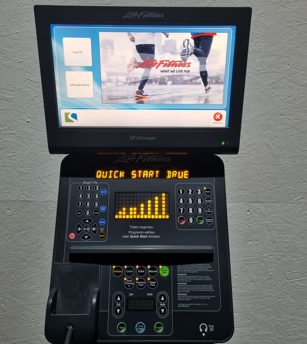 Life Fitness Recumbent, Liegeergometer, Integrity Serie, LED Konsole, gebraucht - überholter Zustand