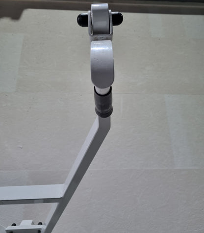 Proxomed Compass Schulterblattfixator / Stützstemme - Latzug und Dips - Kombigerät 2 in 1, Rahmenfarbe Weiß, gebraucht - überholter Zustand