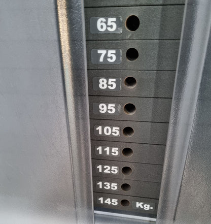 Life Fitness Abductor Machine, Hip Abduction Abductor, Signature Series, Frame Color Silver, Used - Refurbished Condition
