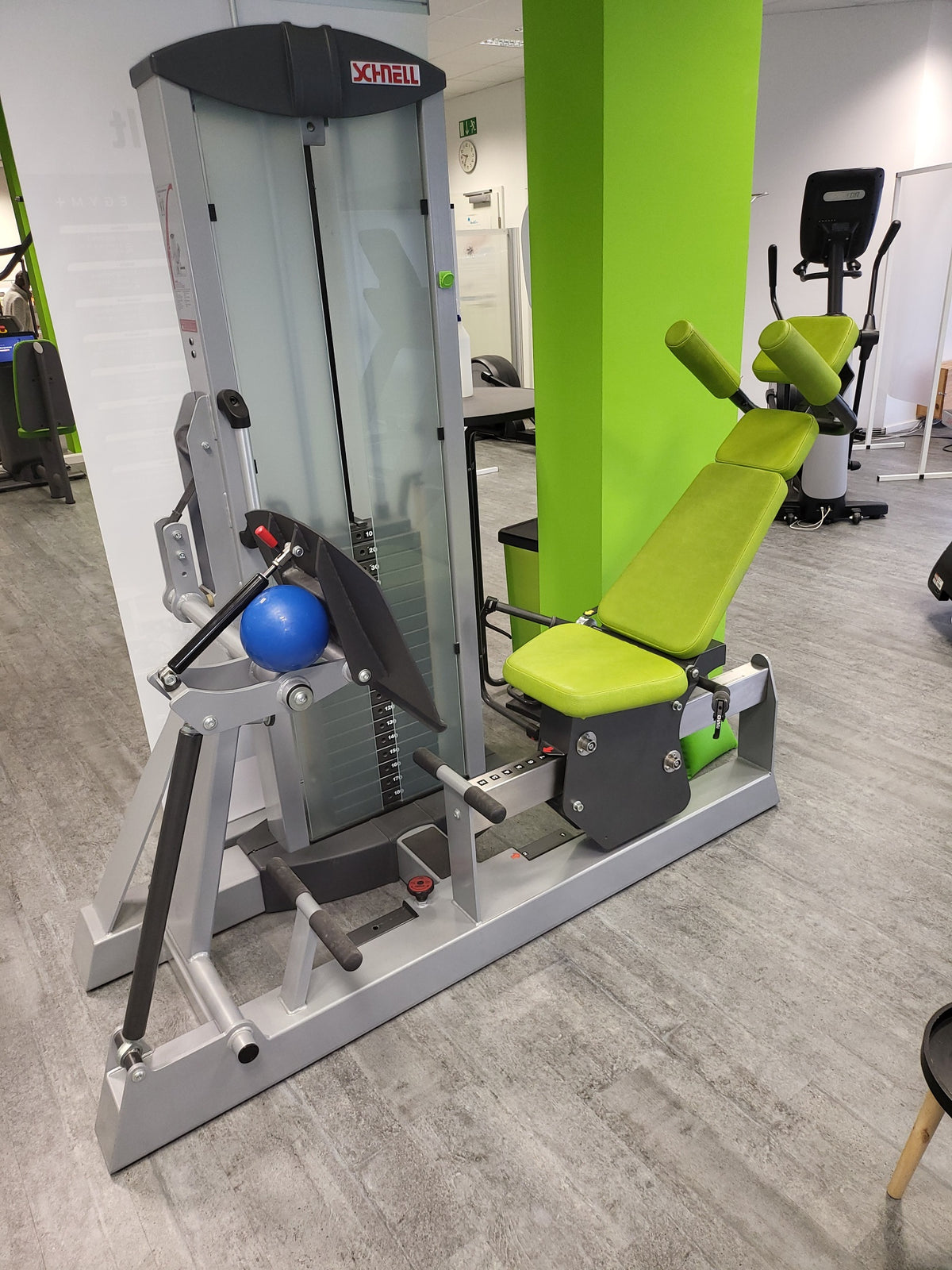 Schnell Target Line 8 strength training equipment set, equipment park, silver frame, used - refurbished condition