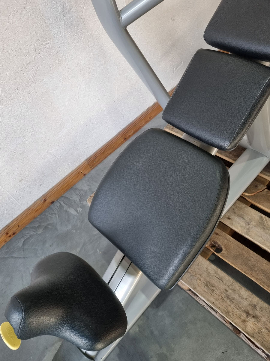 Technogym Schrägdrückerbank, Olympic Inclined Bench, Hantelbank Schrägbankdrücken, Rahmenfarbe Silber, Selection Line, gebraucht - überholter Zustand