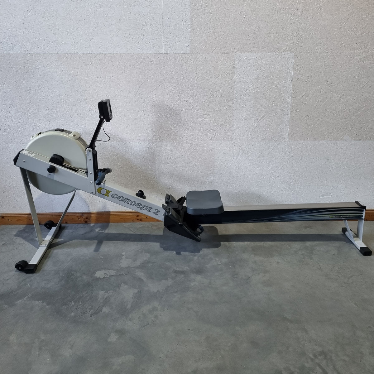 Concept2 Rudergerät Modell D mit PM5 Monitor - Farbe Hellgrau - gebraucht - geprüfter Zustand