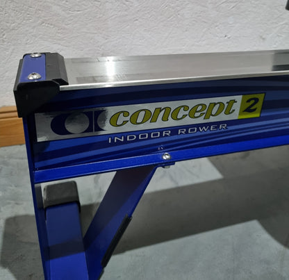 Concept2 Rudergerät mit PM5 Monitor - Farbe Blau - gebraucht - geprüfter Zustand