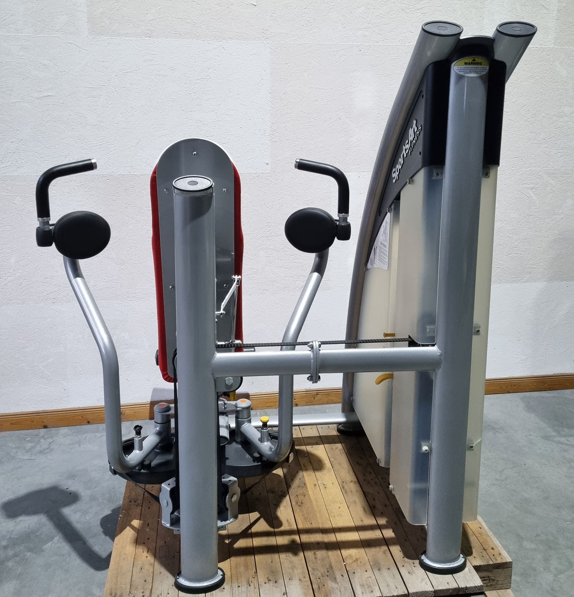SportsArt Butterfly Dual S933 A933 N933, Pec Fly, frame color silver, used - refurbished condition