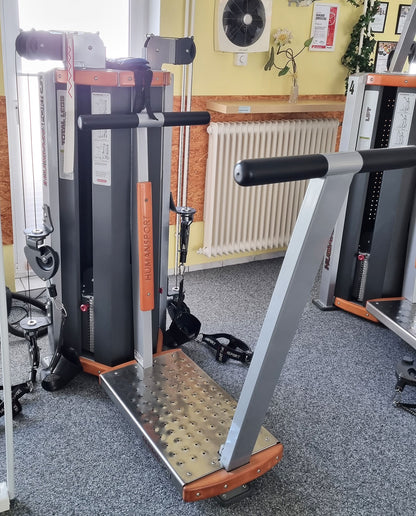 StarTrac Human Sports Line Zirkel, 6 Kraftgeräte im Set, gebraucht, überholter Zustand